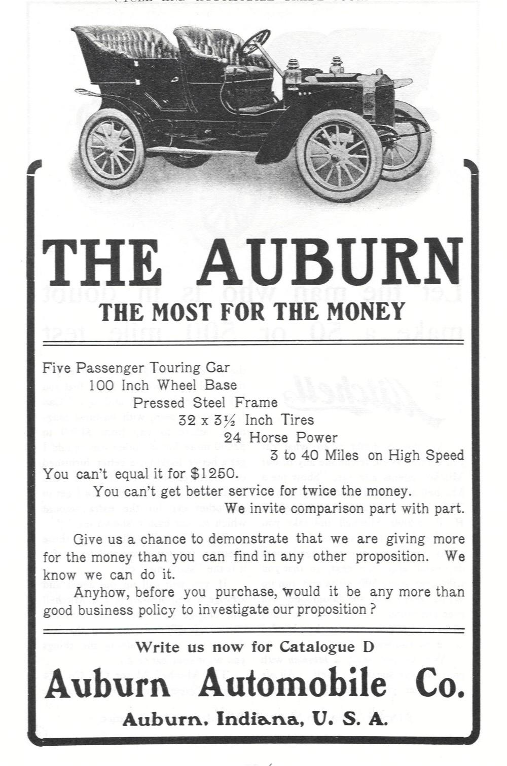 Auburn Model D 1907 #6