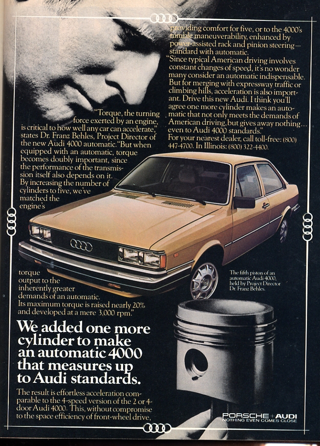 Audi 4000 1981 #4