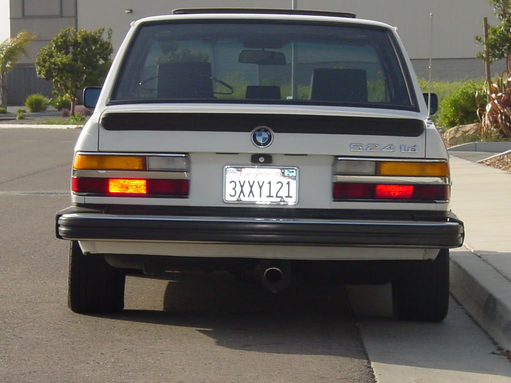 BMW 524 1985 #4