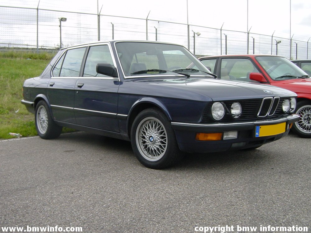 BMW 524 1986 #8