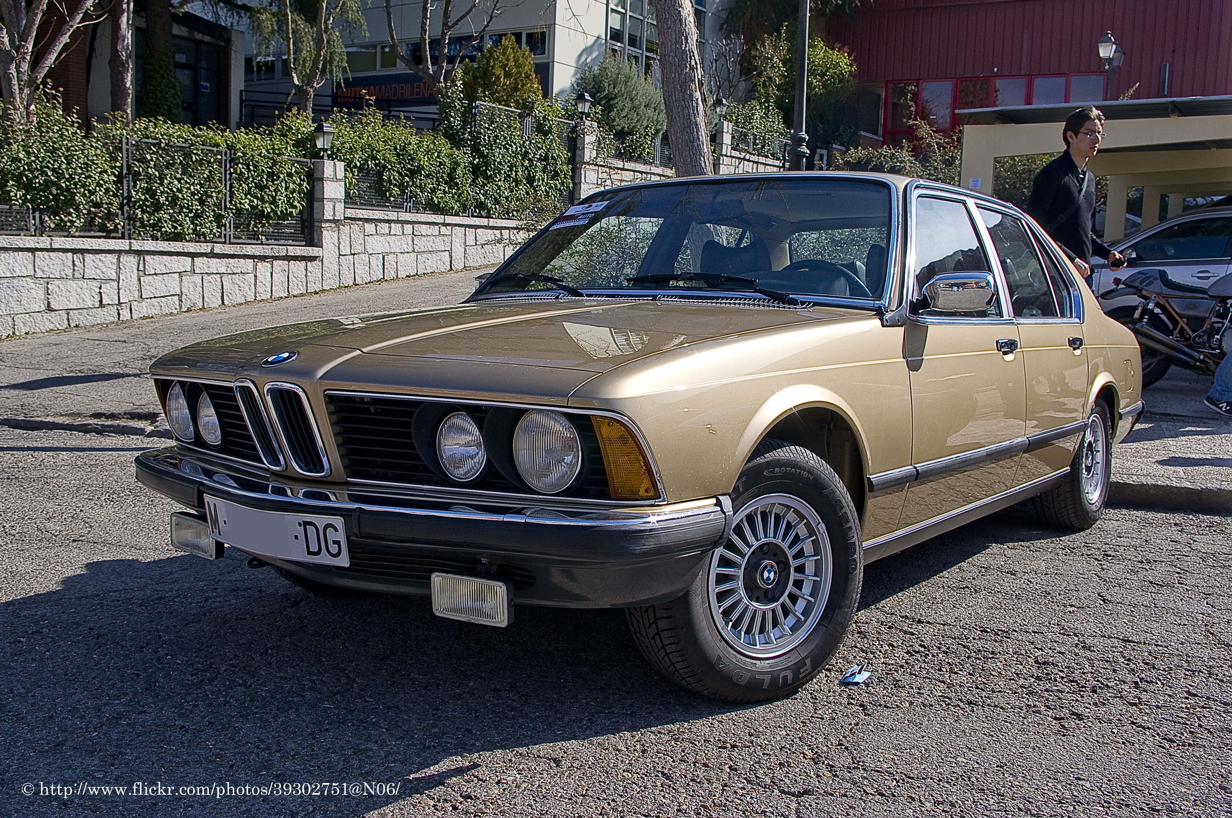 BMW 733 1979 #7