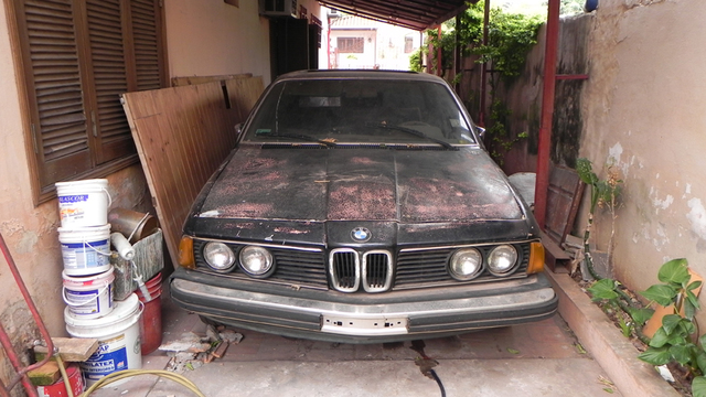 BMW 733 1982 #5