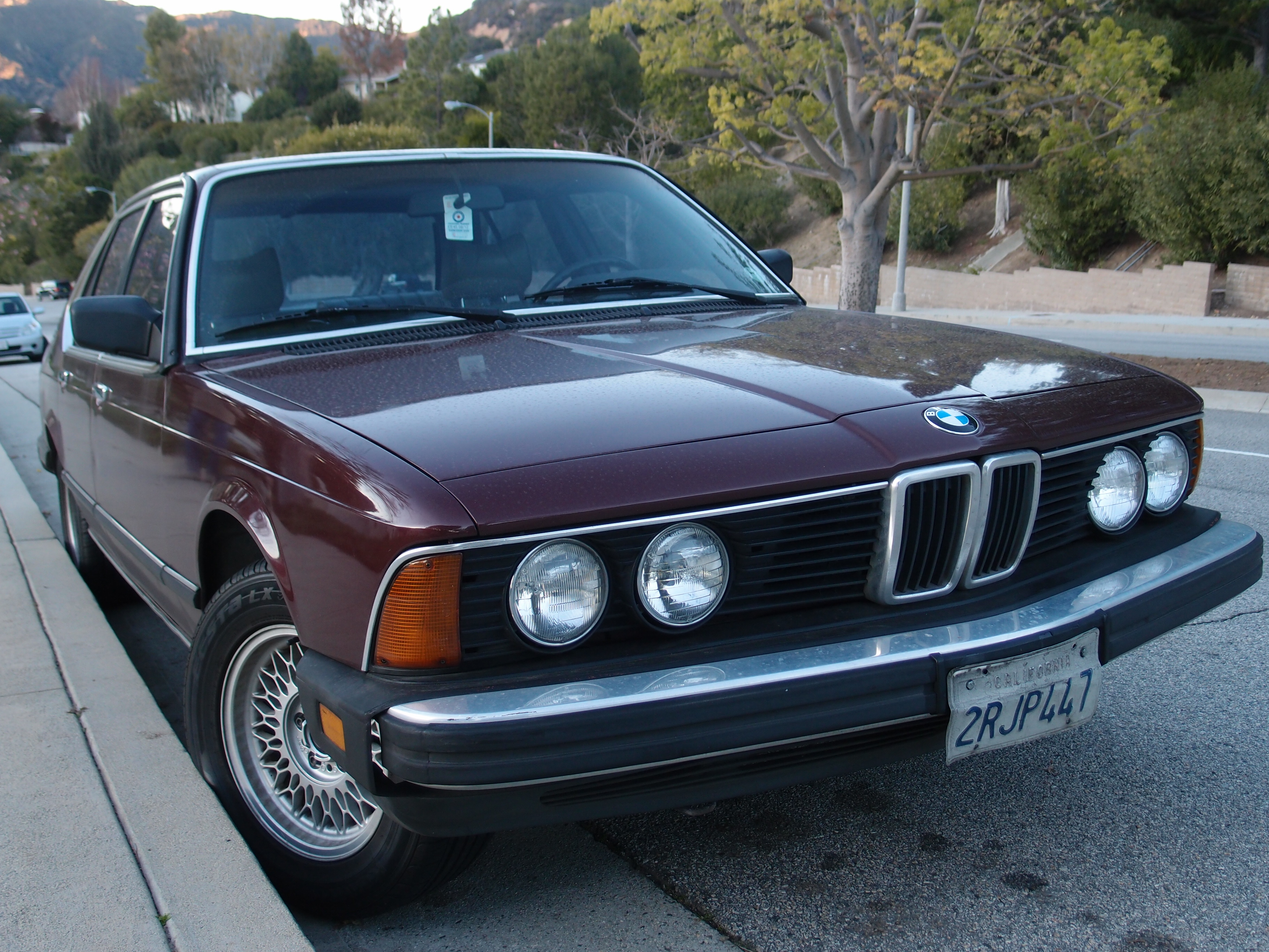 BMW 733 1983 #4