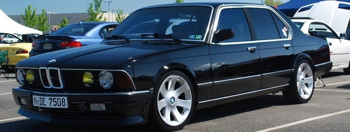 BMW 733 1984 #12