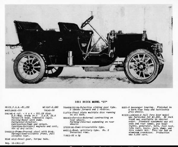 Buick Model 27 1911 #1