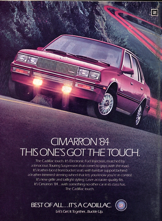 Cadillac Cimarron 1984 #7