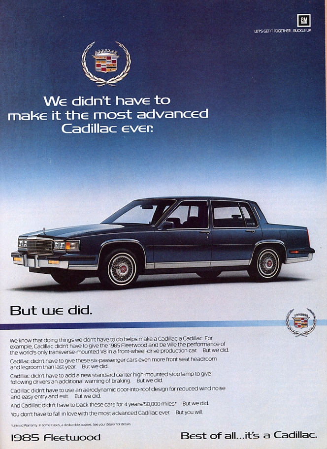 Cadillac Fleetwood 1985 #11