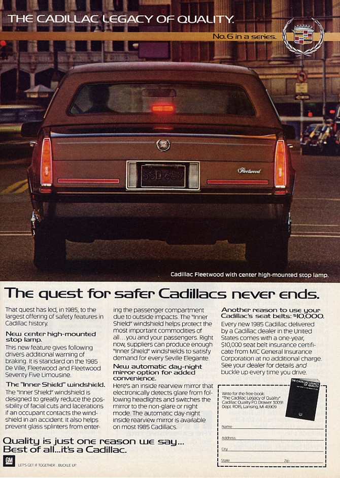 Cadillac Fleetwood 1985 #6