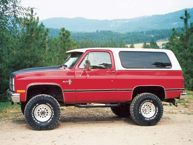 Chevrolet Blazer 1984 #10