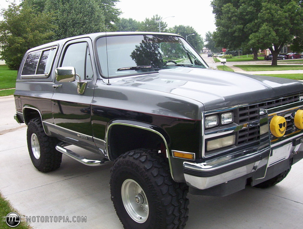 Chevrolet Blazer 1989 #3