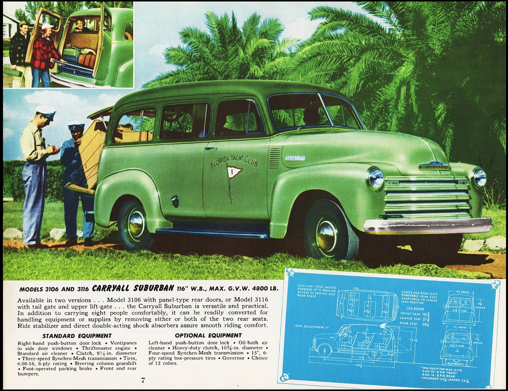 Chevrolet Canopy Express 1953 #12