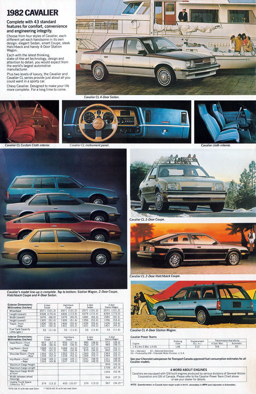 Chevrolet Cavalier 1982 #14