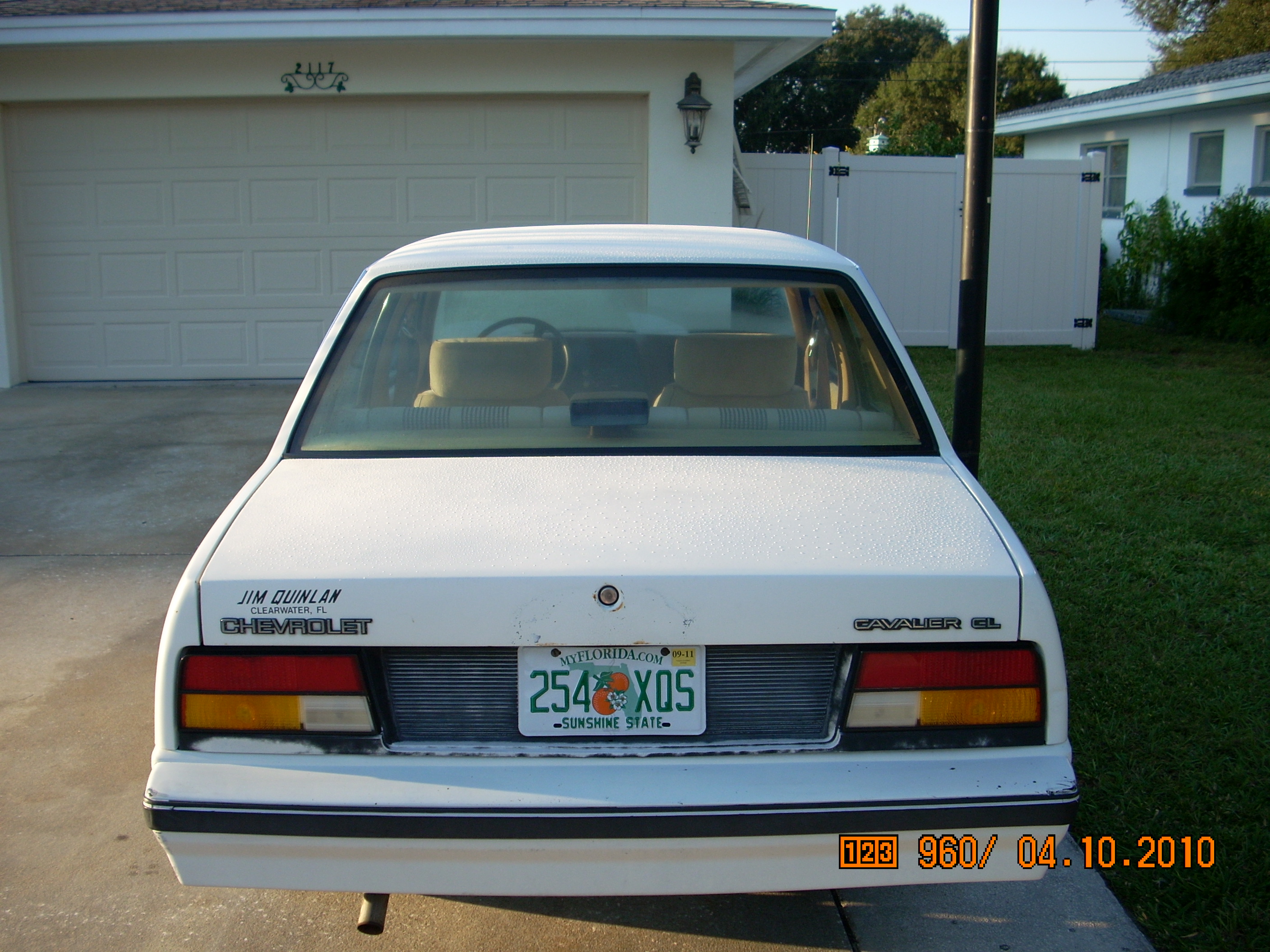 Chevrolet Cavalier 1984 #10