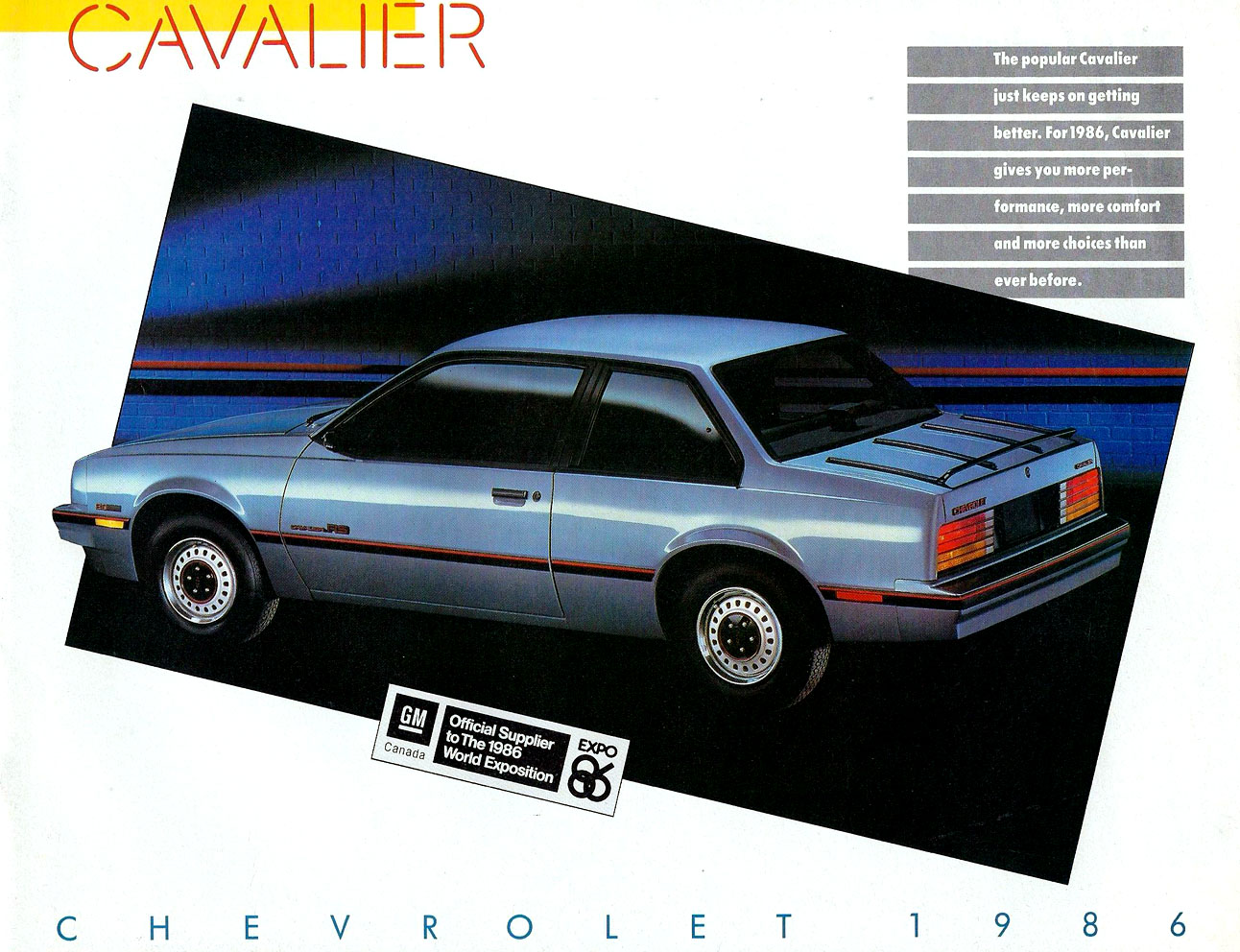 Chevrolet Cavalier 1986 #9
