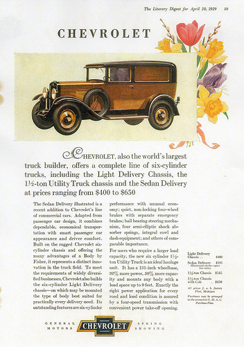 Chevrolet Delivery 1929 #10