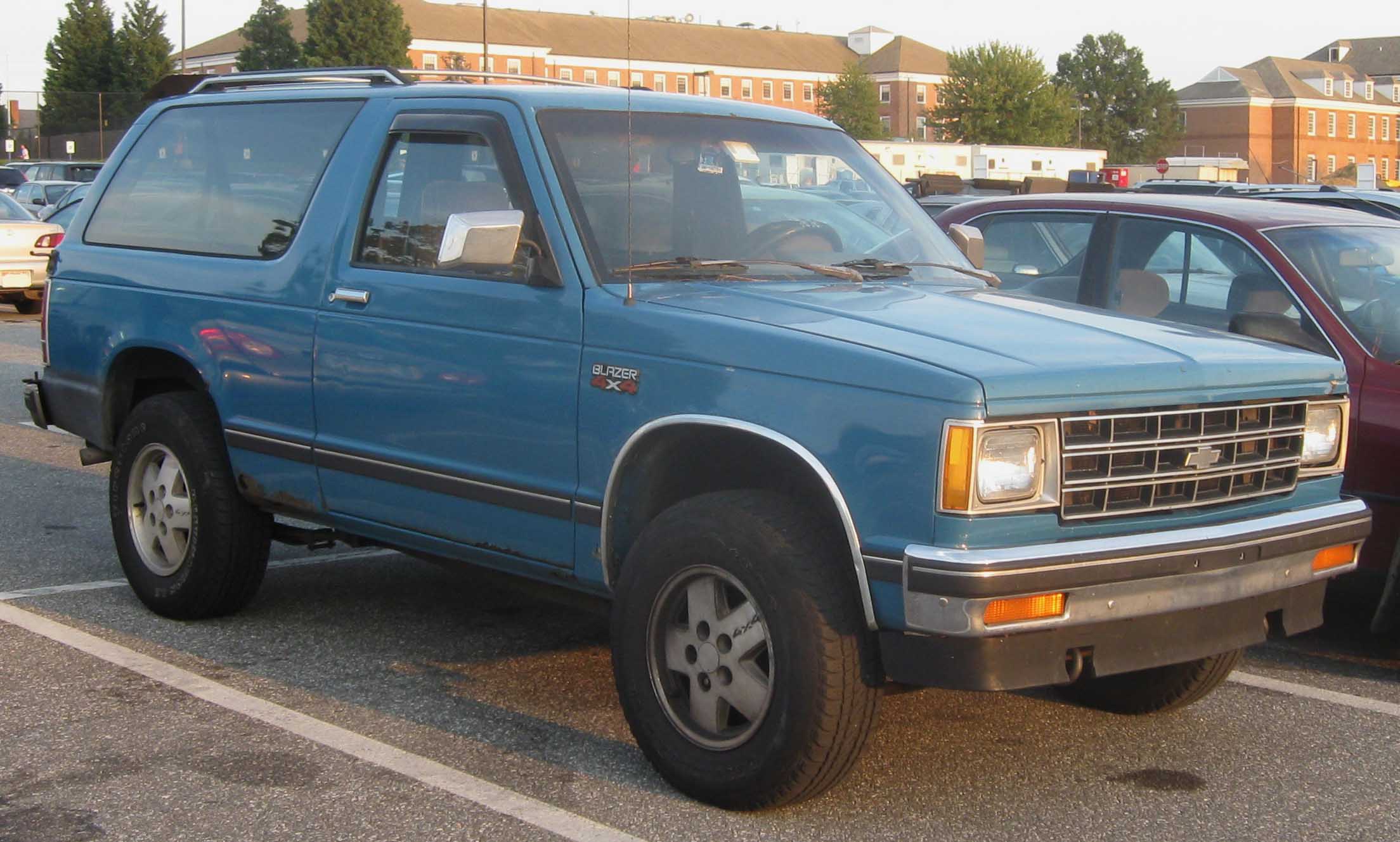 Chevrolet S-10 Blazer 1986 #5