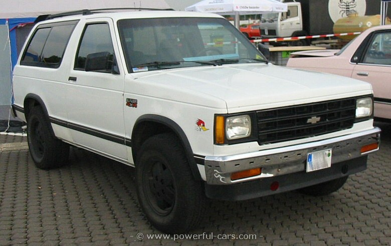 Chevrolet S-10 Blazer 1990 #3