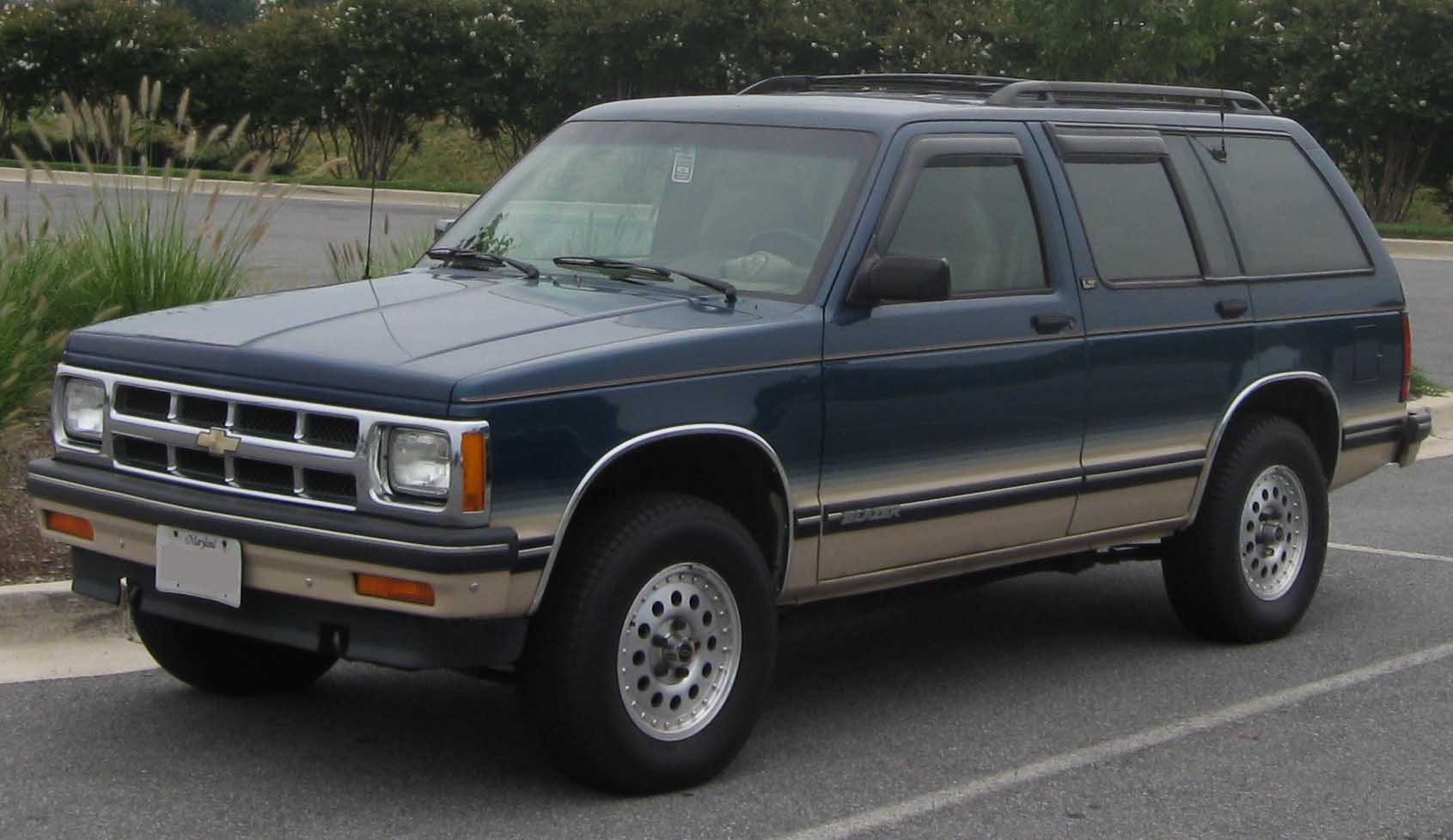 Chevrolet S-10 Blazer 1991 #2