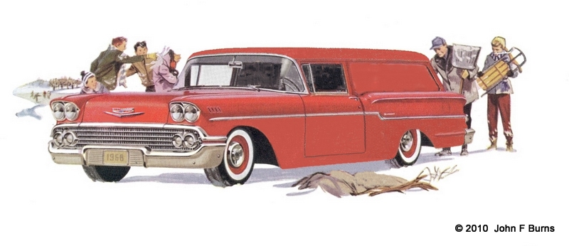Chevrolet Sedan Delivery 1958 #7