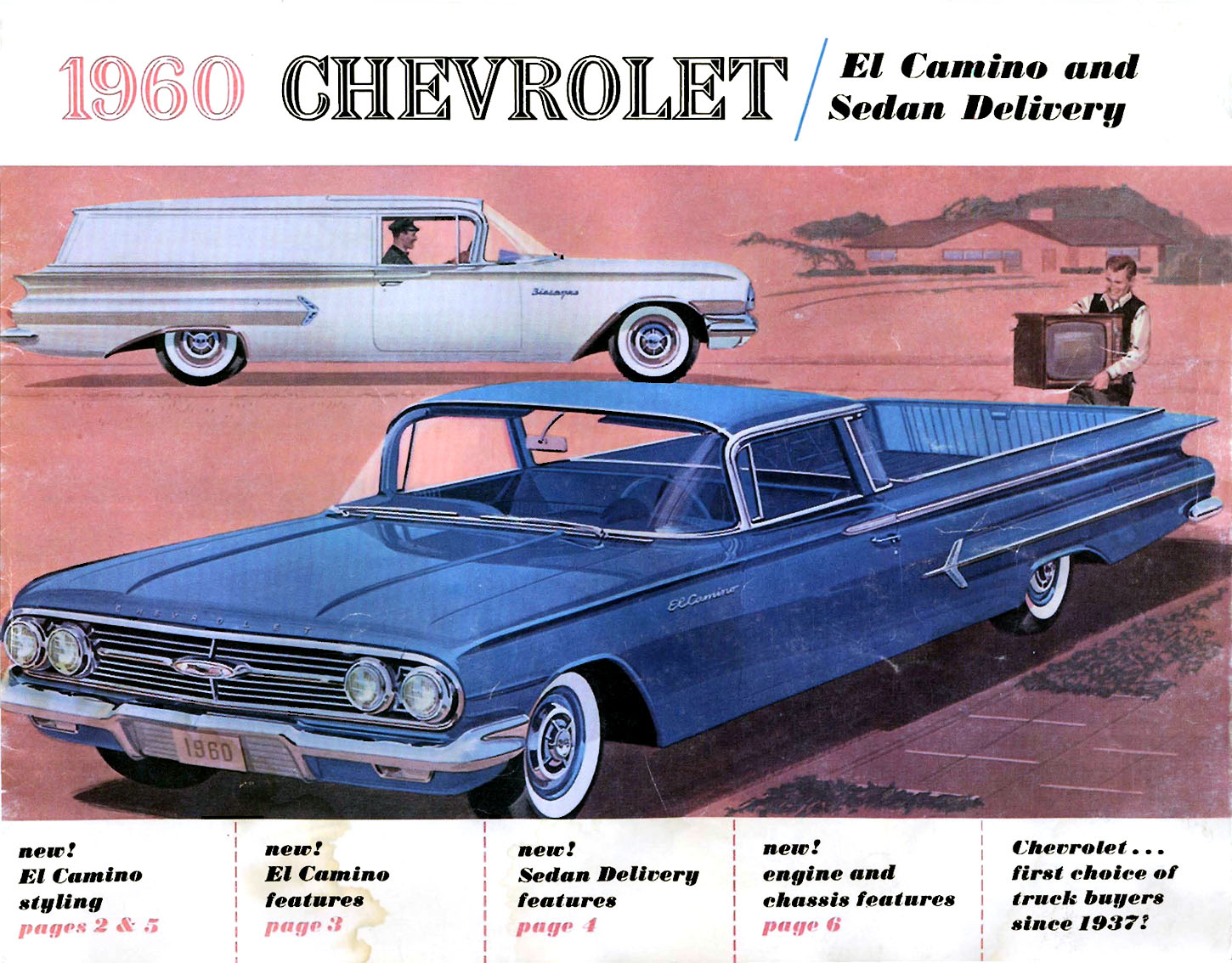 Chevrolet Sedan Delivery 1960 #8