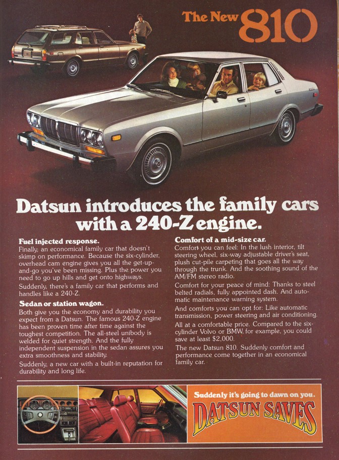 Datsun 810 1980 #4