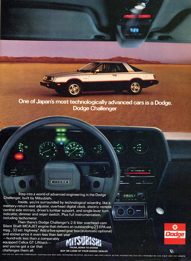 Dodge Challenger 1982 #7