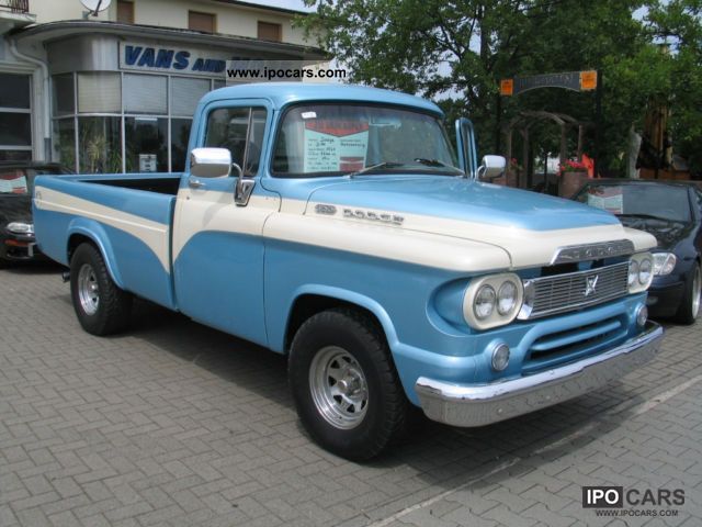 Dodge Pickup 1960 #8