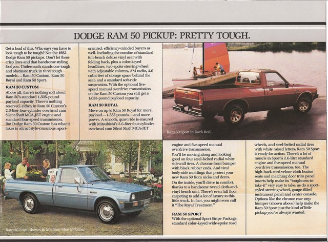 Dodge Ram 50 1979 #8