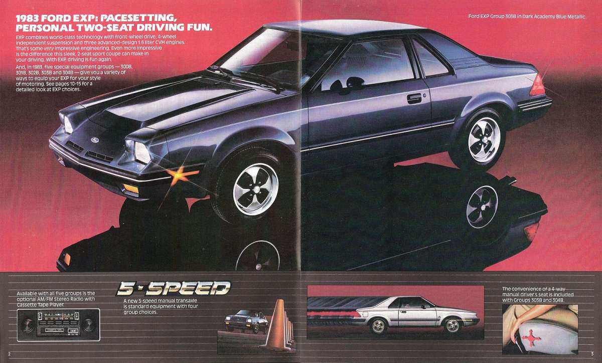 Ford EXP 1987 #13