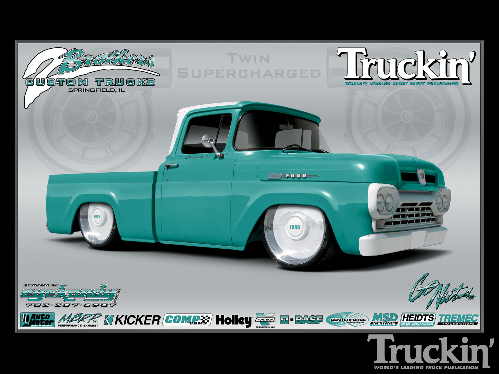 Ford F100 1960 #5