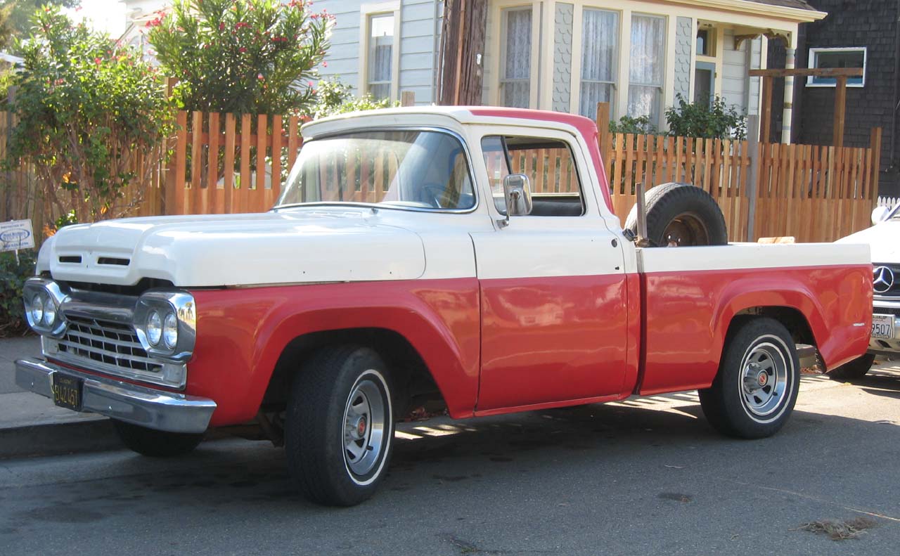 Ford F250 1960 #8