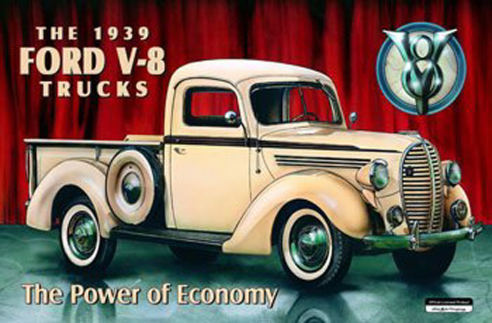 Ford Pickup 1939 #9