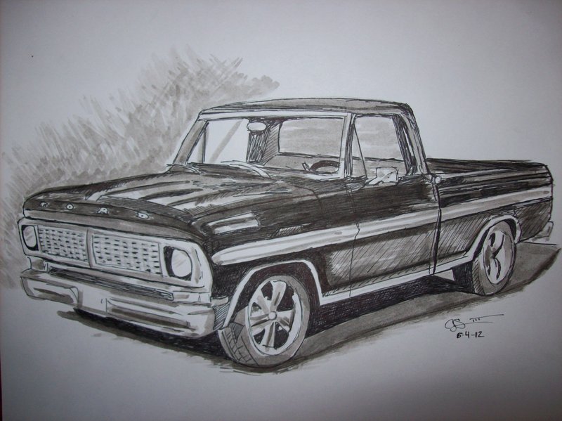Ford Pickup 1970 #7