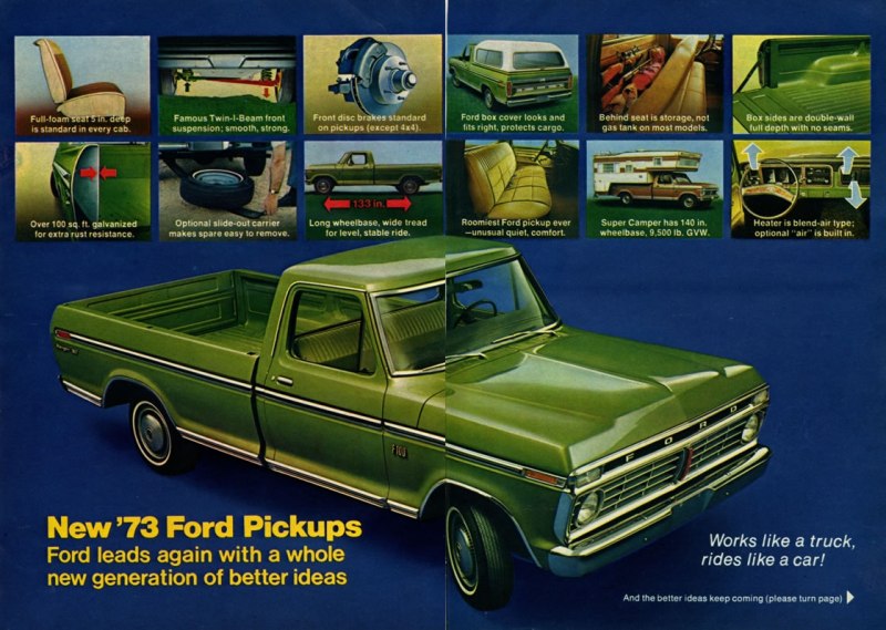 Ford Pickup 1973 #12