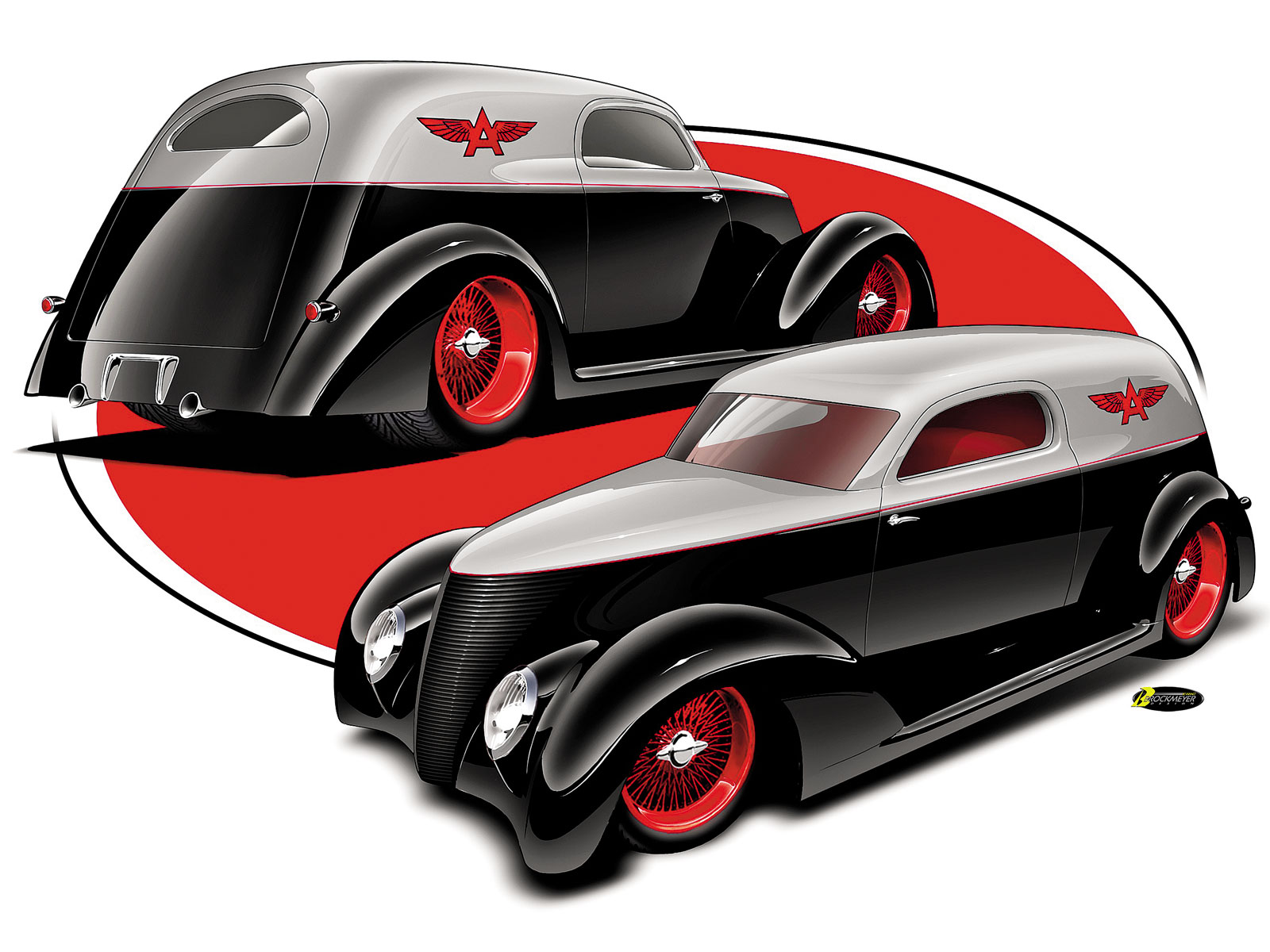 Ford Sedan Delivery 1937 #6