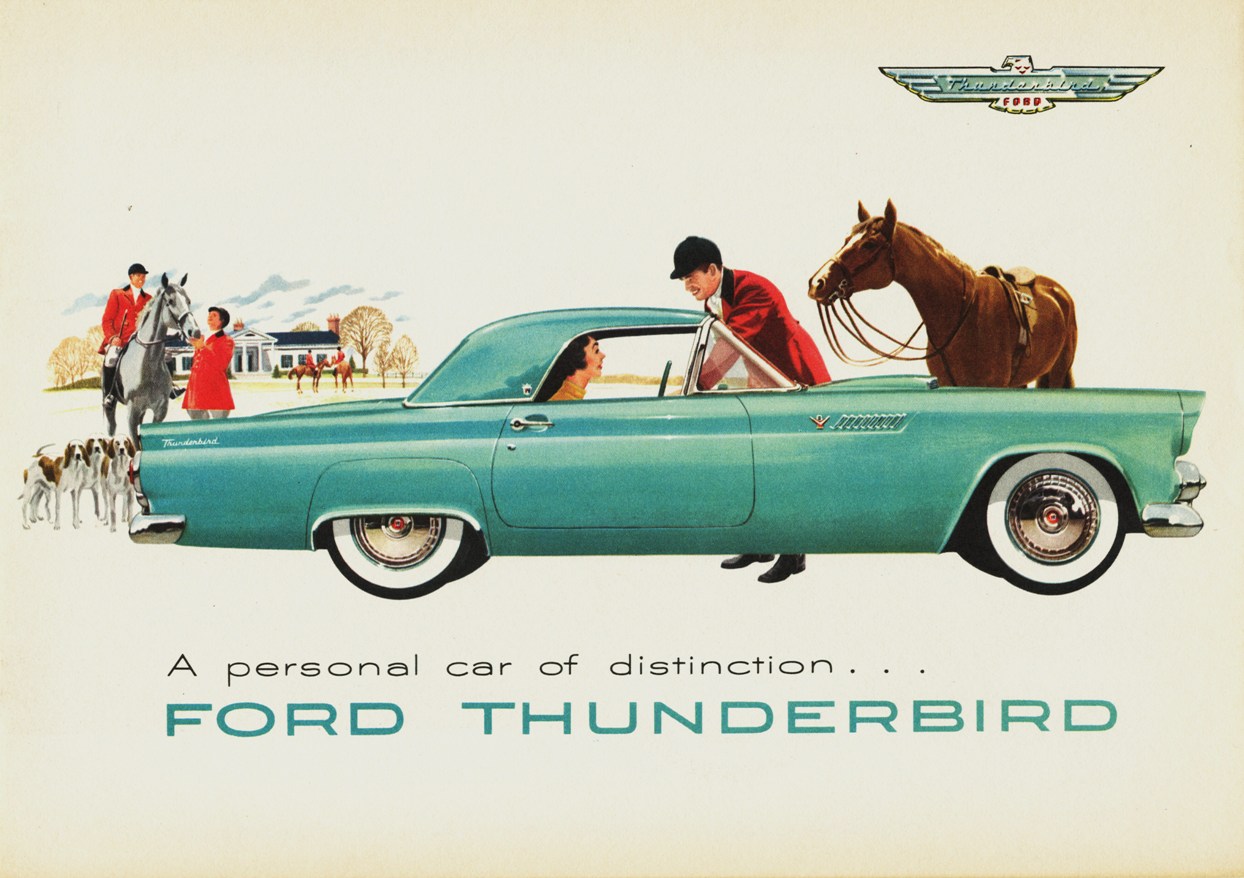 Ford Thunderbird 1955 #10