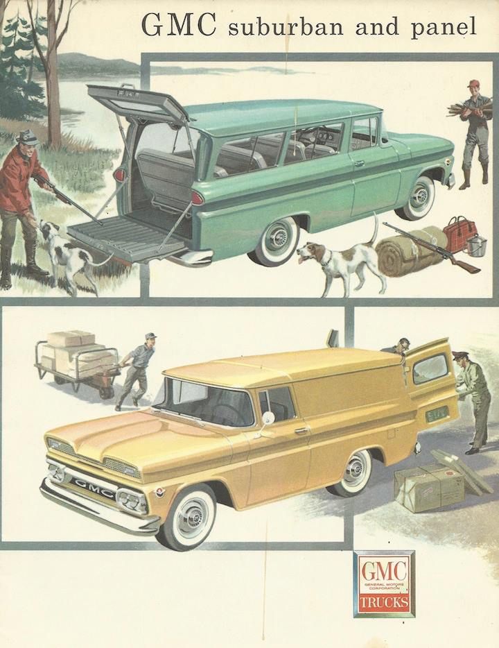 GMC Panel 1960 #7