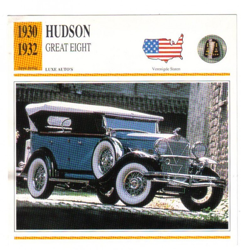 Hudson Great Eight 1932 #13