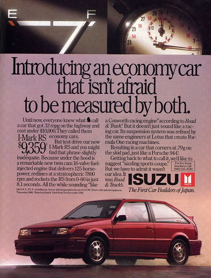 Isuzu I-Mark 1989 #8