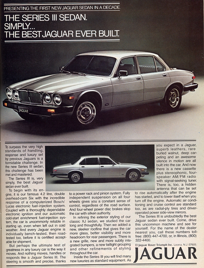 Jaguar XJ6 1980 #6