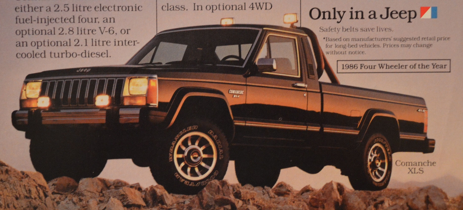 Jeep Comanche 1986 #7