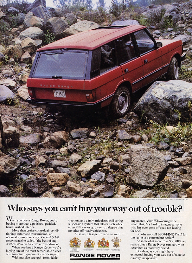 Land Rover Range Rover 1988 #7
