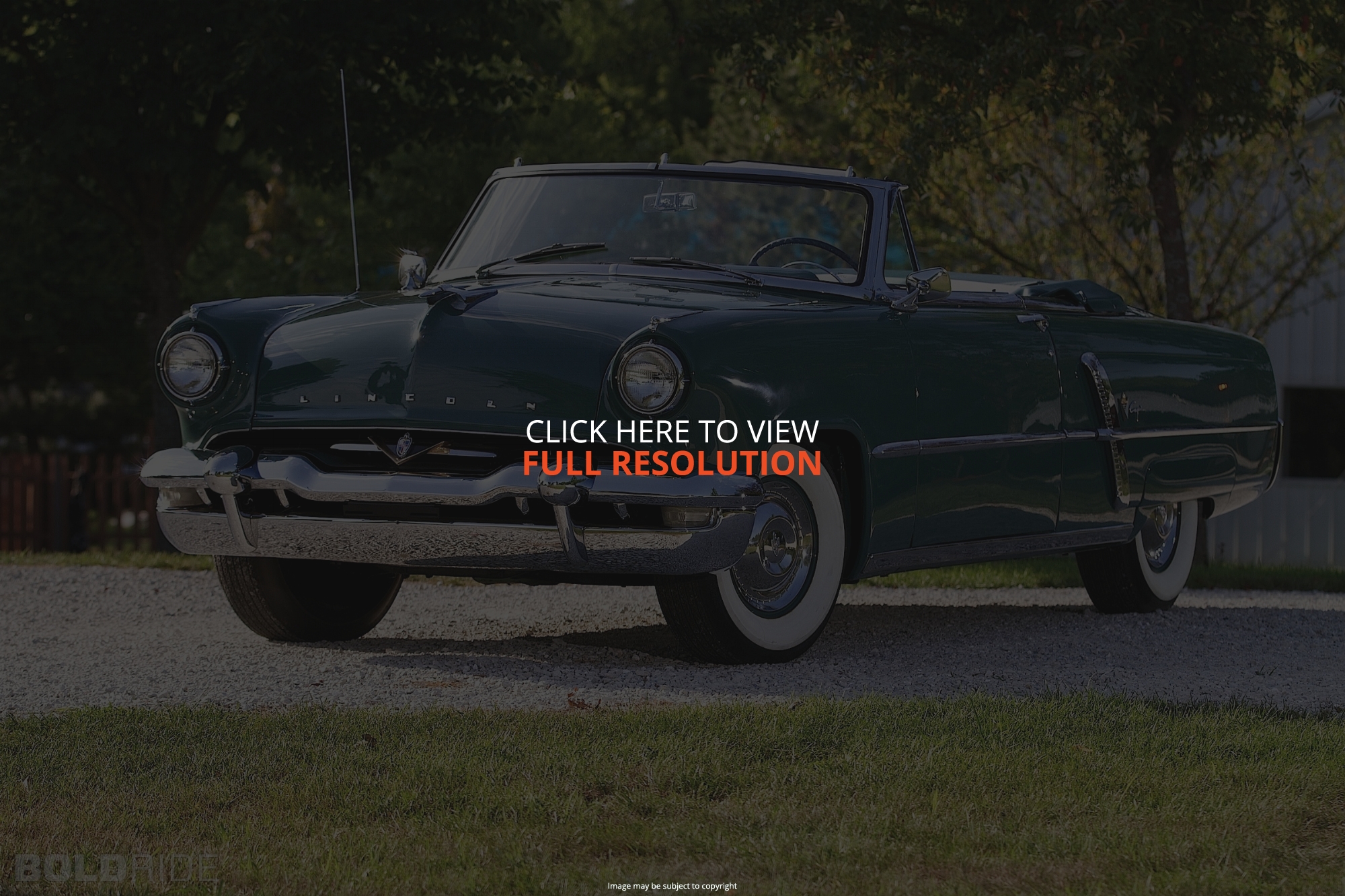 Lincoln Capri 1952 #7