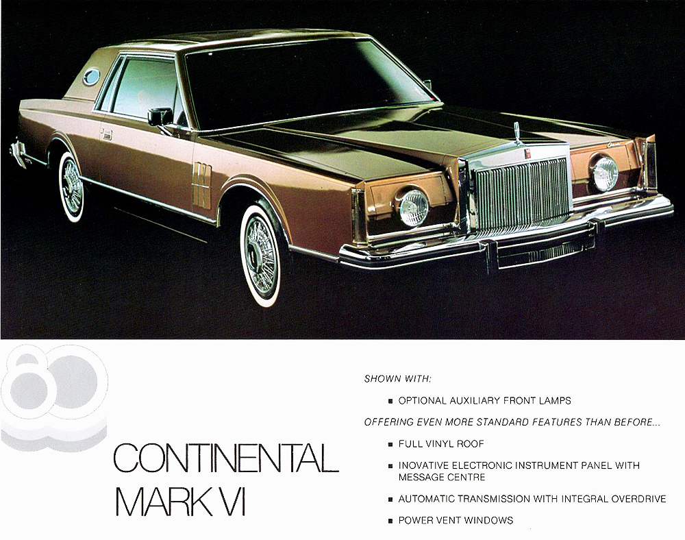 Lincoln Mark VI 1980 #11