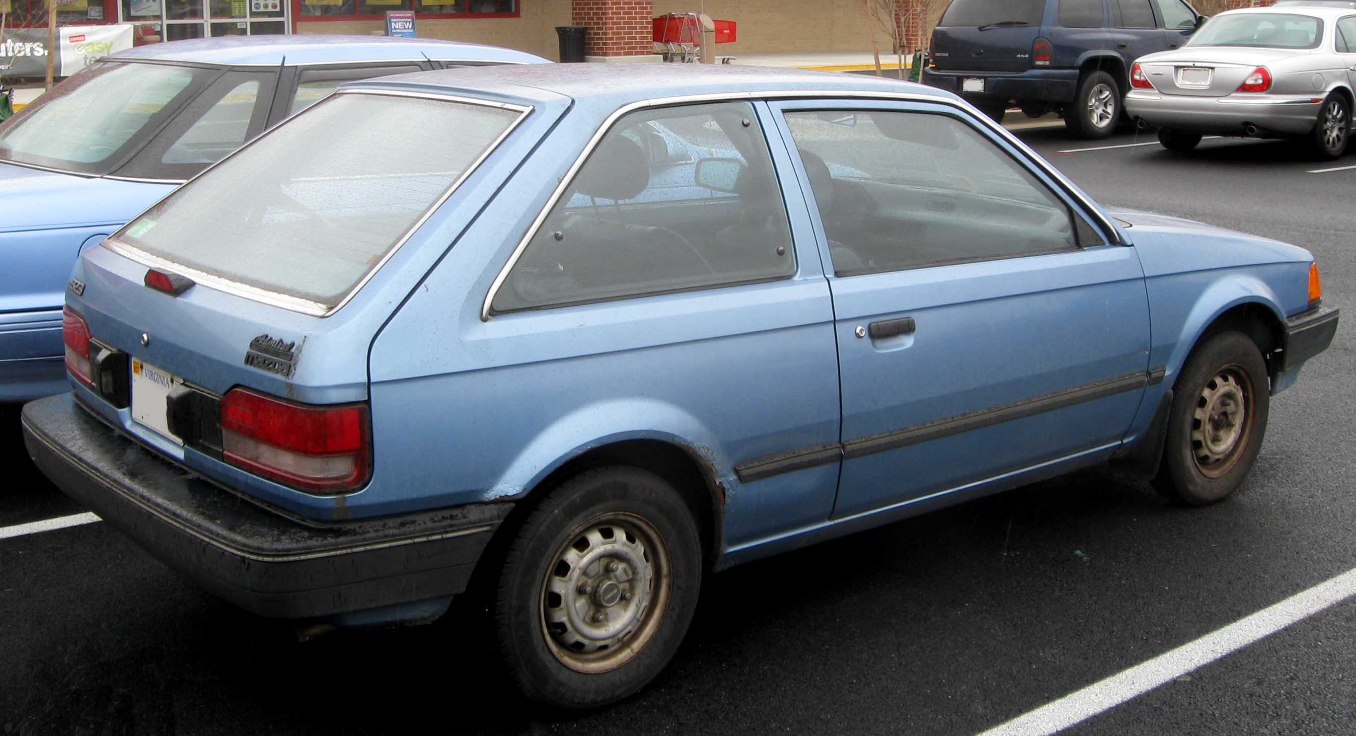 mazda 323 1989 hatchback