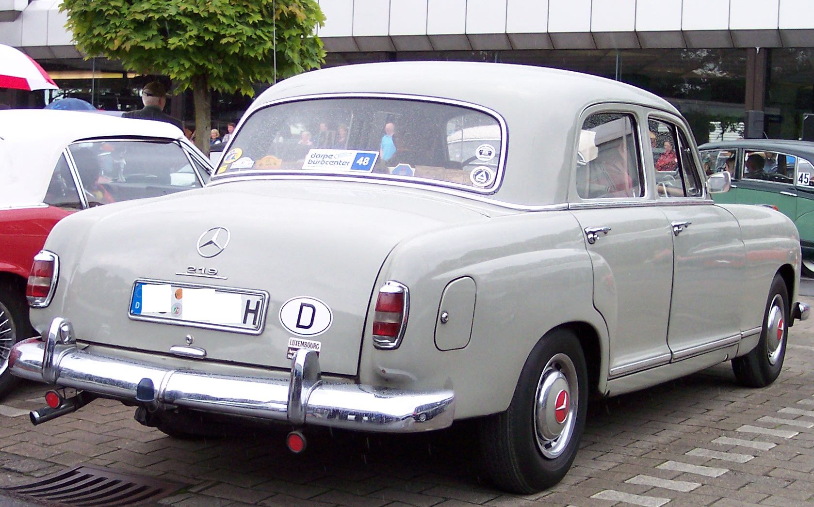 Mercedes-Benz 219 1956 #10