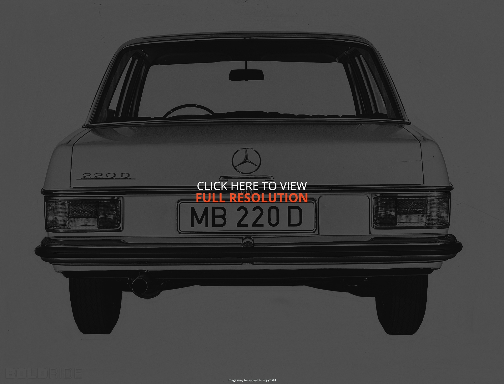 Mercedes-Benz 220 1969 #6
