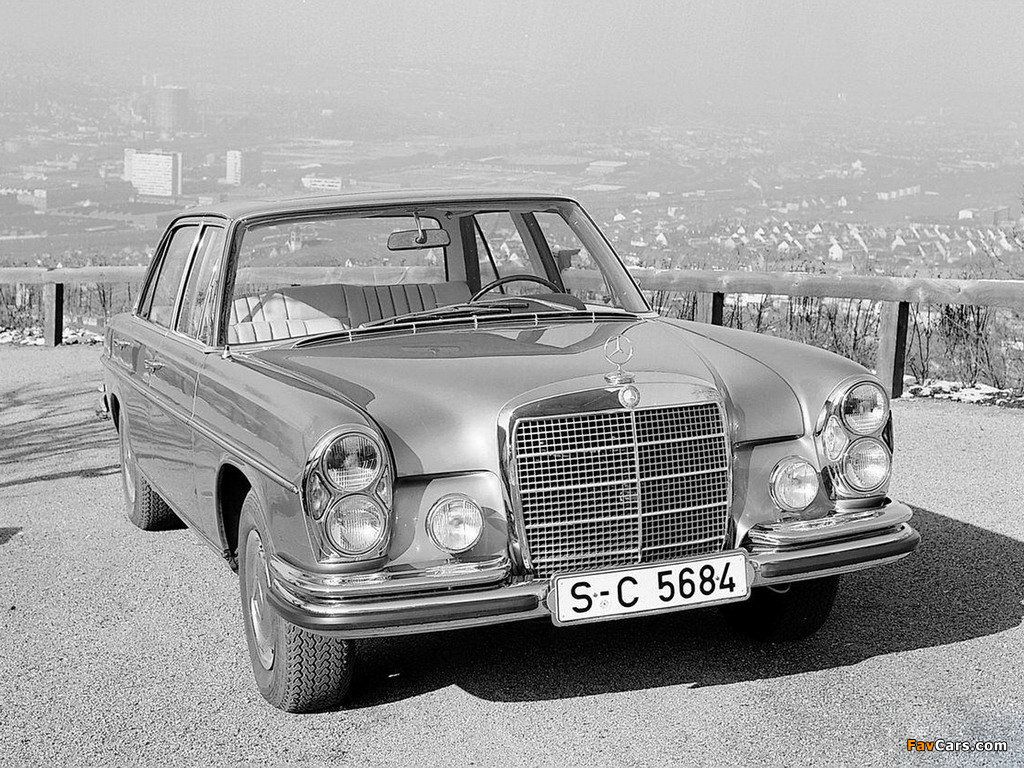 Mercedes-Benz 300SEL 1968 #12
