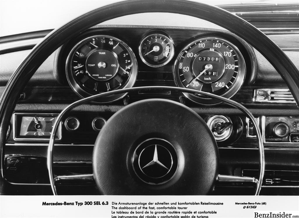 Mercedes-Benz 300SEL 1968 #9
