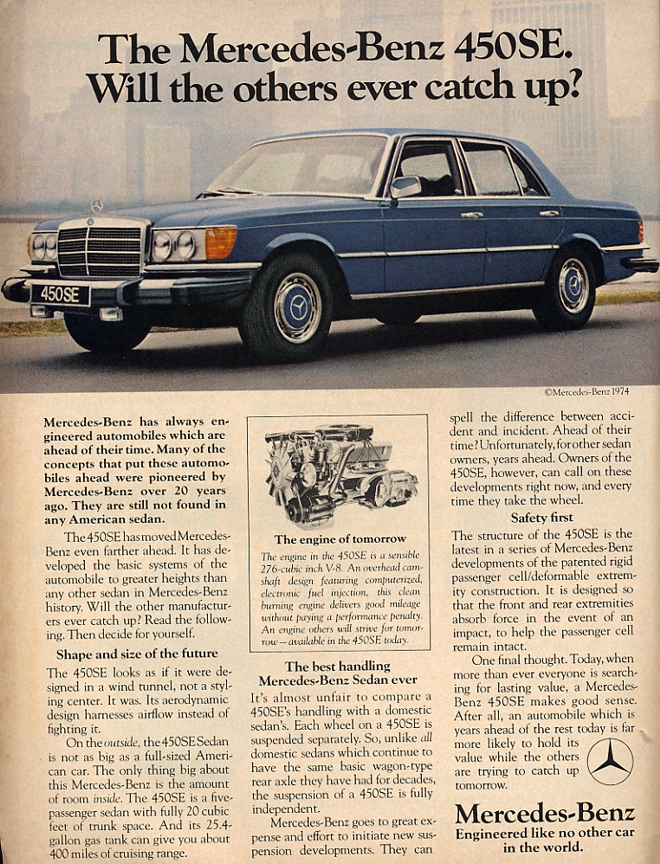 Mercedes-Benz 450SE 1974 #3